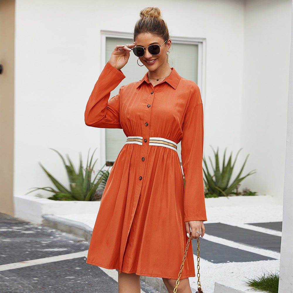 casual ladies dresses Summer Dresses Women - Casual Ladies Mid-Length A-Line Dress