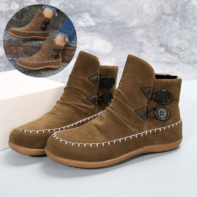 Moccasin ankle boots best sale