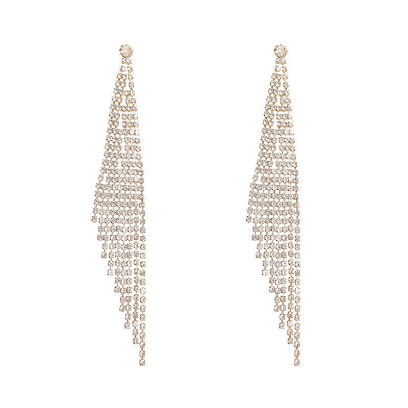 Women’s Diamond Tassel Earrings