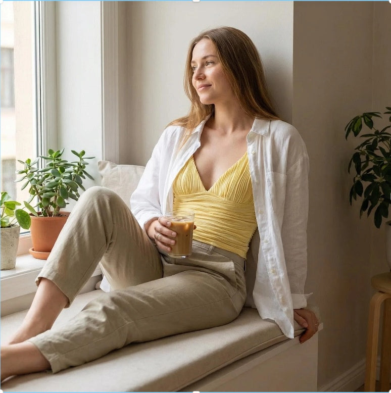 Women's Summer New Casual Romantic Vacation Solid Color Twisted Knit Texture Camisole Suitable For Going Out And Dating