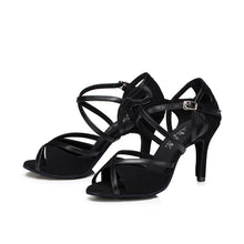 Load image into Gallery viewer, Women’s High Heel Leather Dancing Shoes in 2 Colors - Wazzi&#39;s Wear