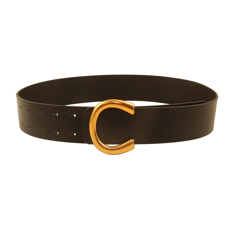 Women’s Belt with Buckle in 2 Colors - Wazzi's Wear