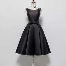 Load image into Gallery viewer, Women’s Black Hepburn Style Elegant Backless Dress S-XXXL - Wazzi&#39;s Wear