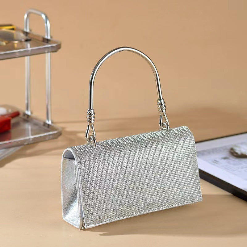 Elegant Sparkly Diamond Evening Bag Handbag