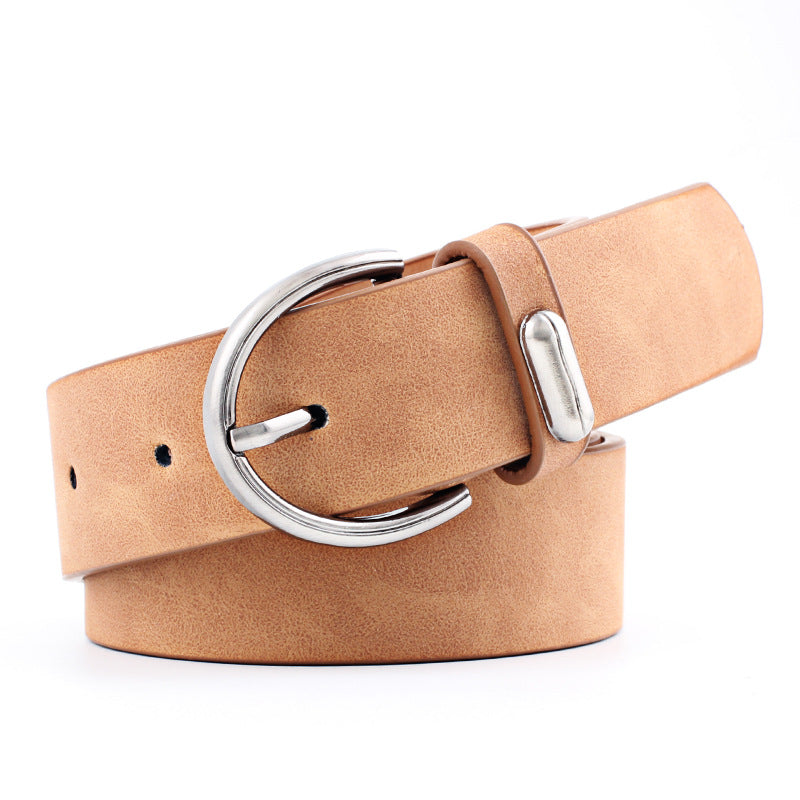 Women’s Buckle Belt in 6 Colors - Wazzi's Wear