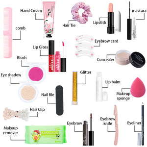 Holiday Gift Box Lipstick Eye Shadow Set - Wazzi's Wear