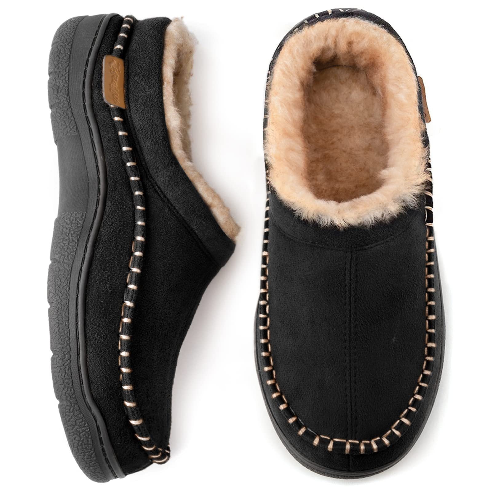 Men's Suede Non-Slip Slippers