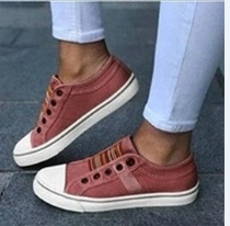 Women’s Canvas Sneaker in 4 Colors - Wazzi's Wear