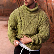 Load image into Gallery viewer, Men’s Long Sleeve Turtleneck Knit Sweater in 4 Colors S-XXL - Wazzi&#39;s Wear