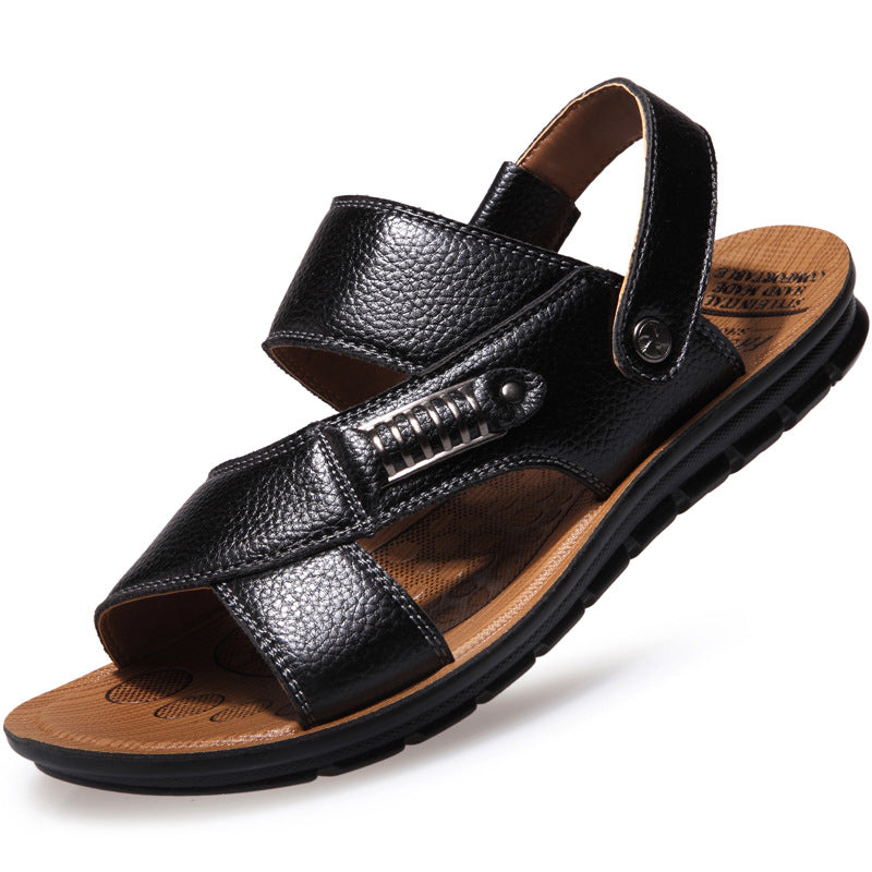 Men's Leather Sandals in 3 Colors - Wazzi's Wear