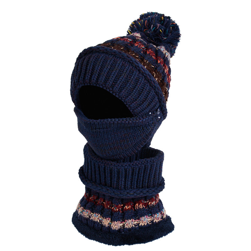 Women's Knit Toque with Matching Neck Warmer in 6 Colors - Wazzi's Wear