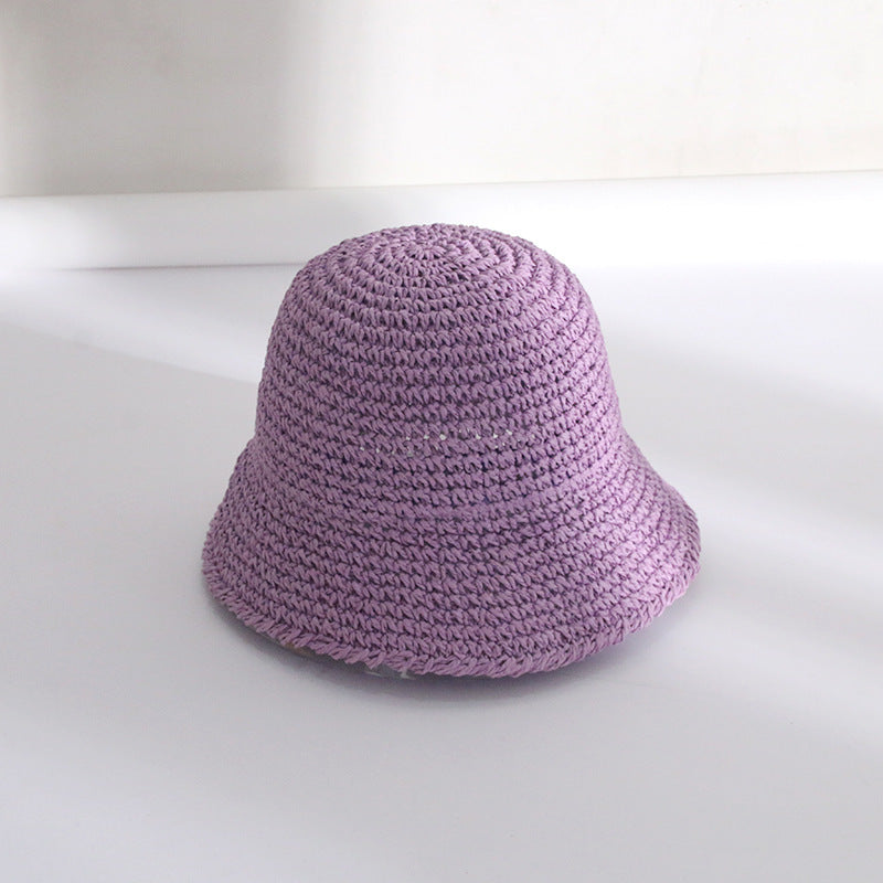 Women’s Straw Bucket Hat in 9 Colors - Wazzi's Wear