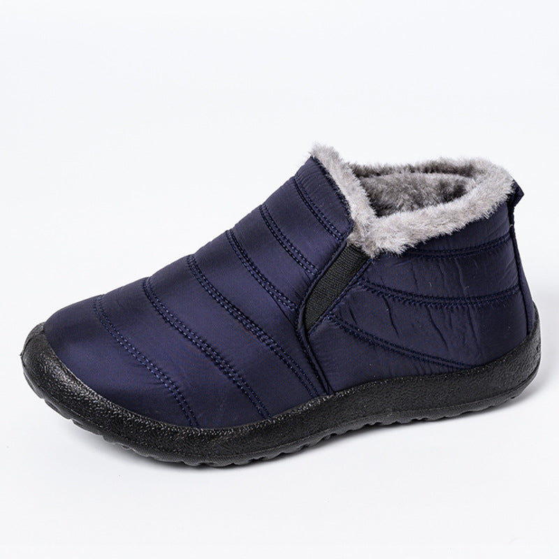Women’s Plush Lined Waterproof Ankle Snow Boots in 4 Colors - Wazzi's Wear