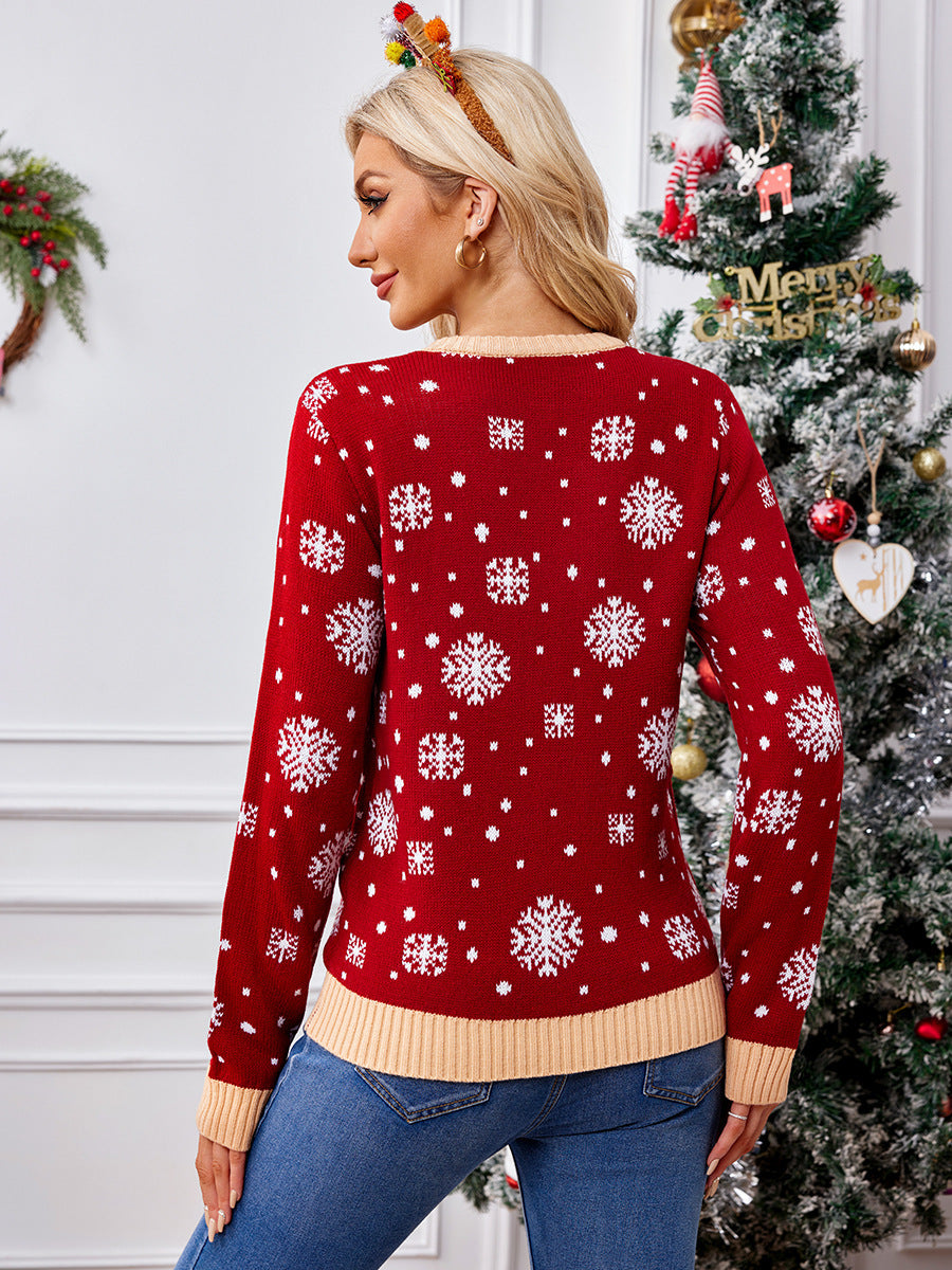 Red Christmas Sweater For Women