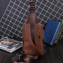 Load image into Gallery viewer, Men&#39;s PU Leather Messenger Bag - Wazzi&#39;s Wear