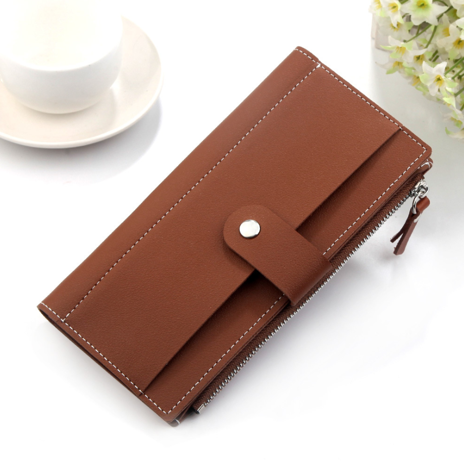 Women’s Three Fold Clutch Wallet in 6 Colors - Wazzi's Wear