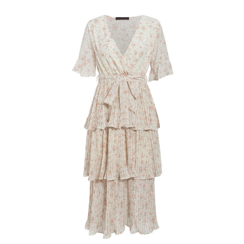 Fairy Cascading Ruffle Dress