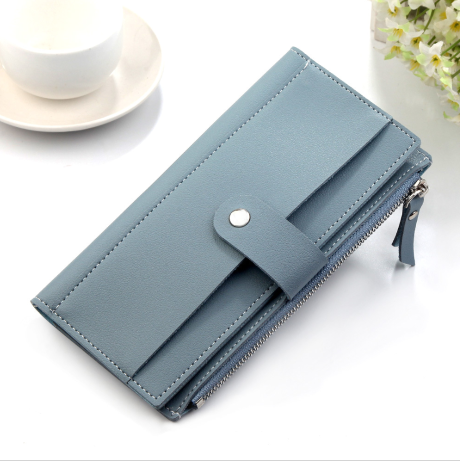 Women’s Three Fold Clutch Wallet in 6 Colors - Wazzi's Wear