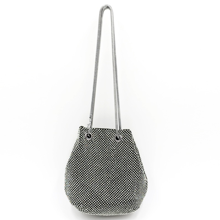 Women’s Glitter Hand Shoulder Evening Bag in 3 Colors - Wazzi's Wear