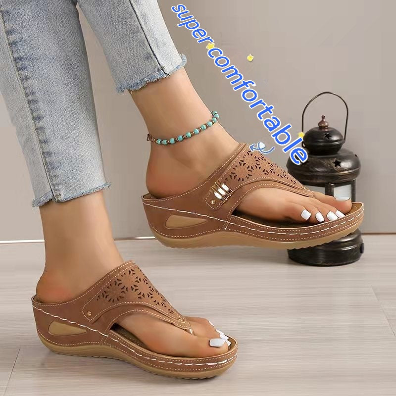 Zeiayuas Soft Sandals for Women Wide Fit Open Toe Espadrille Shoes Sale  Clearance Faux Leather Sling Back Flat Summer Shoes Roman Casual Wedges  Sandal