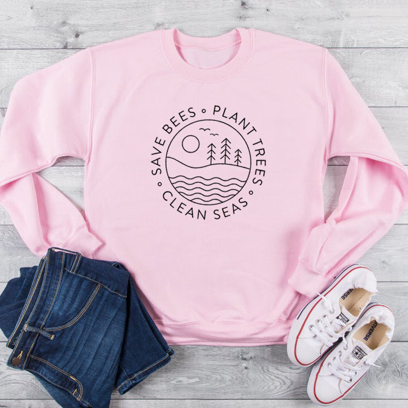 Women's Save the Earth Pullover Sweatshirt