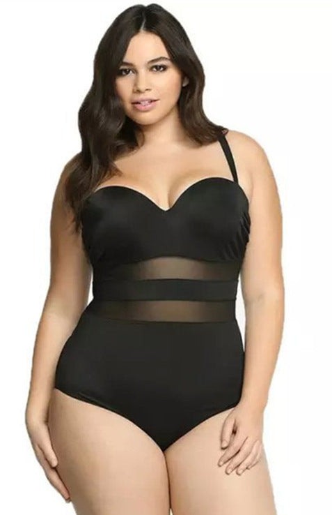 Women's Plus Size Swimsuit in 7 Colors XL-4XL - Wazzi's Wear