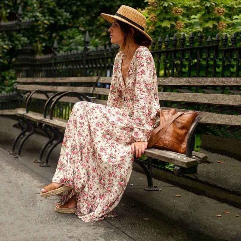 Swing bohemian dress
