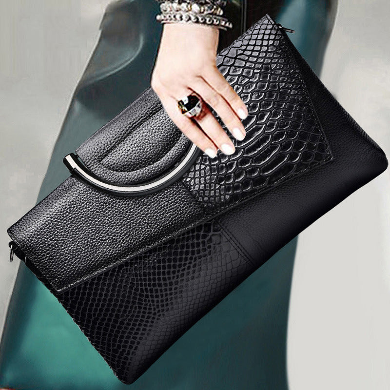 Women’s Classy Black Hand Shoulder Bag - Wazzi's Wear
