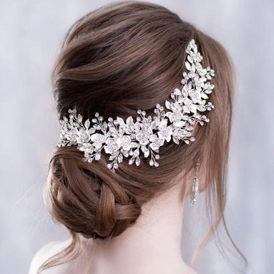 Women’s Wedding Hair Accessory Headband in 2 Colors - Wazzi's Wear