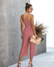 Load image into Gallery viewer, Women’s Off-the-Shoulder Cropped Jumpsuit with Pockets in 3 Colors S-2XL - Wazzi&#39;s Wear