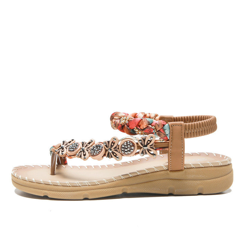 Women’s Bohemian Beach Sandals in 3 Colors - Wazzi's Wear