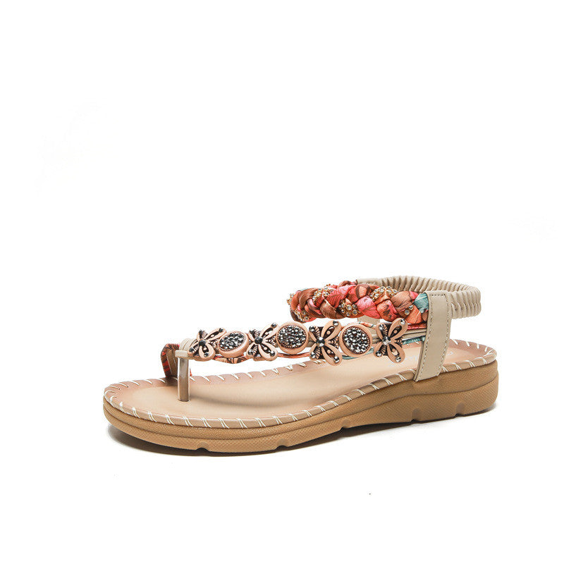 Women’s Bohemian Beach Sandals in 3 Colors - Wazzi's Wear