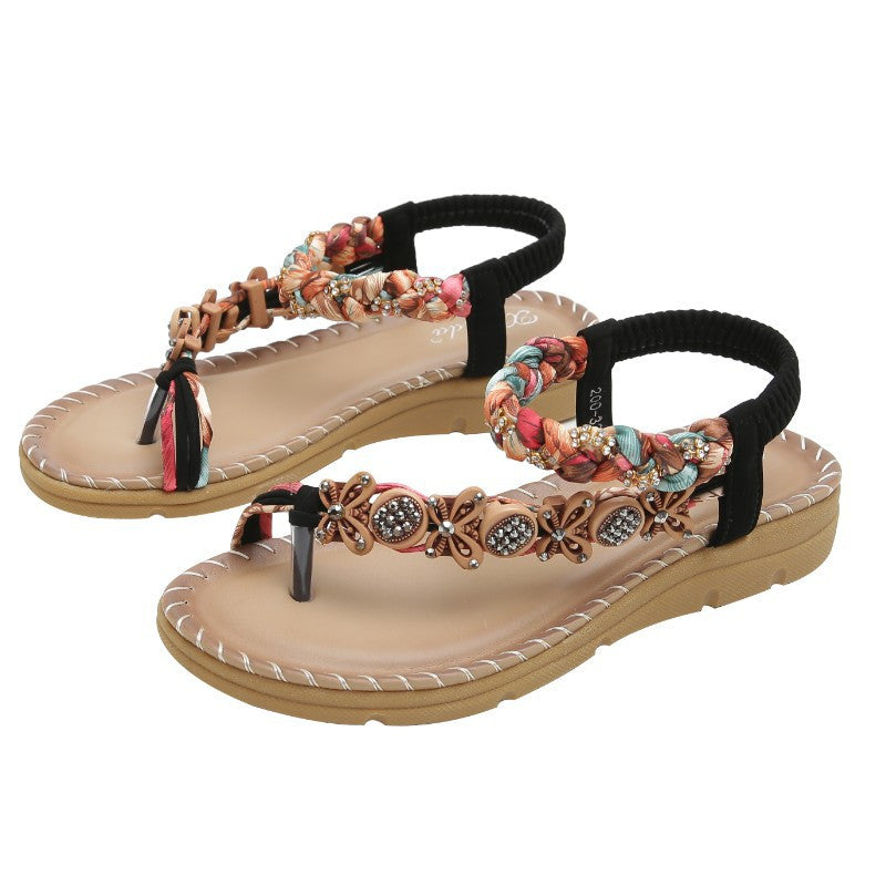 Women’s Bohemian Beach Sandals in 3 Colors - Wazzi's Wear