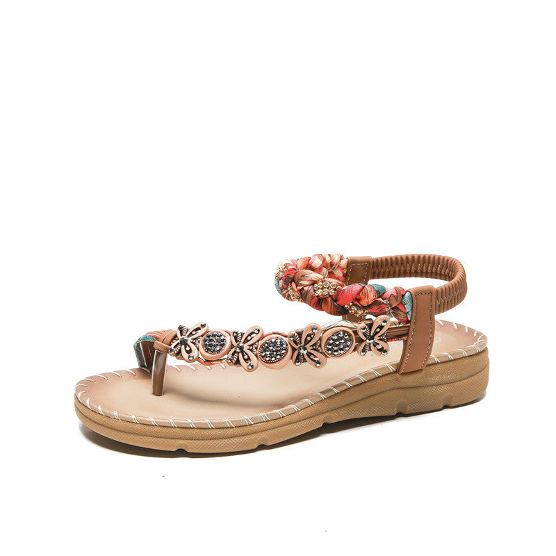 Women’s Bohemian Beach Sandals in 3 Colors - Wazzi's Wear