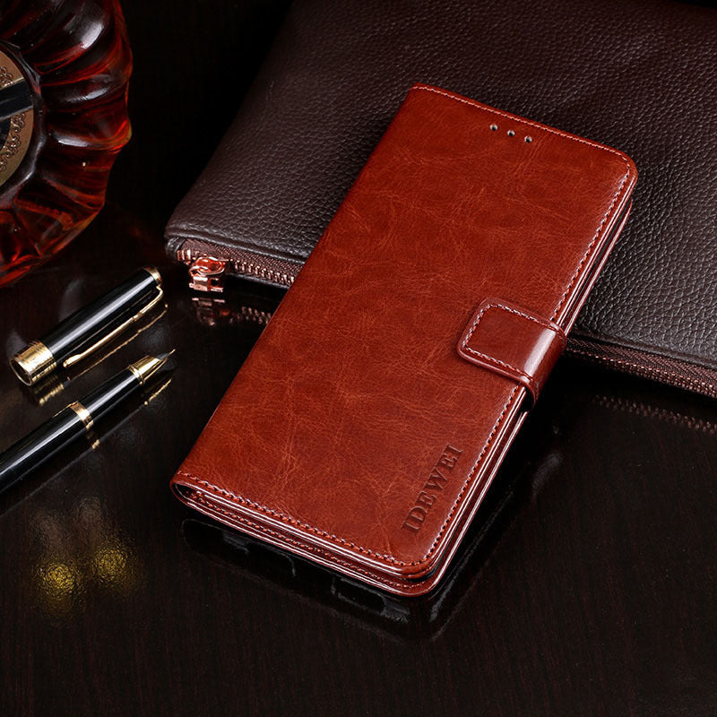 Huawei Cell Phone Leather Case in 8 Colors - Wazzi's Wear