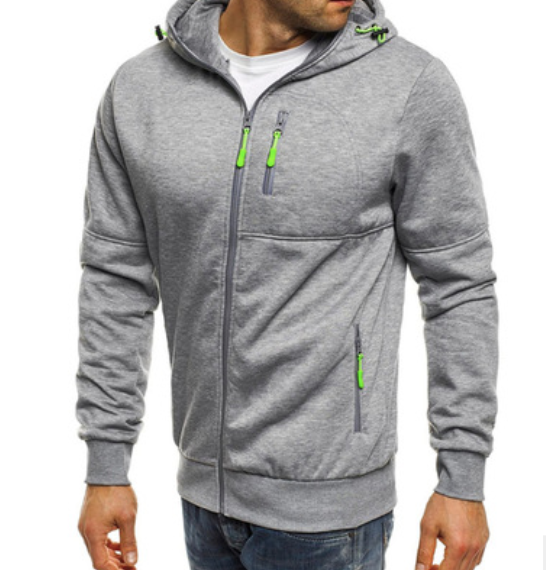 Men Hoodie Cotton Jacket - Wazzi's Wear