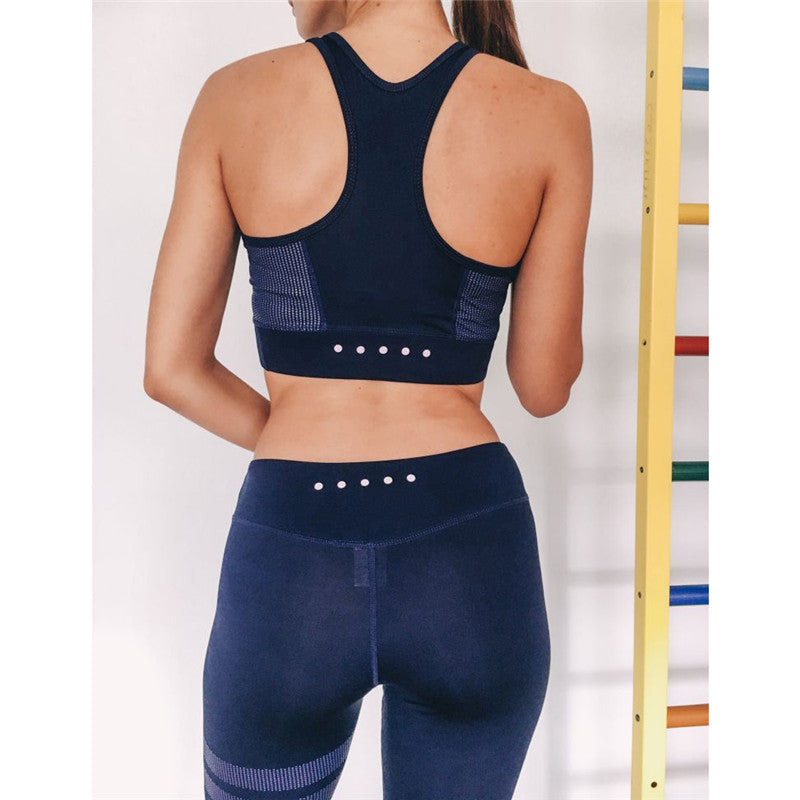 Women 2 Piece Sportwear Yoga Set in 3 Colors S-L - Wazzi's Wear