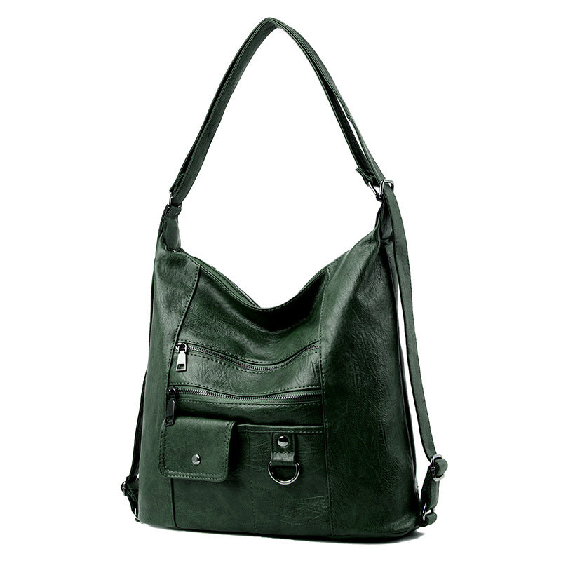 Women’s Multi-Compartment Messenger Shoulder Bag in 6 Colors - Wazzi's Wear