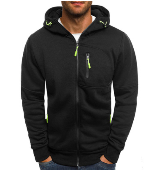 Men Hoodie Cotton Jacket - Wazzi's Wear