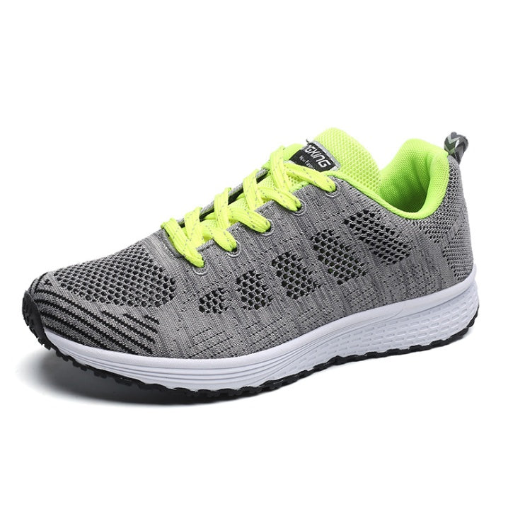 Women’s Breathable Non-Slip Flying Woven Running Shoes