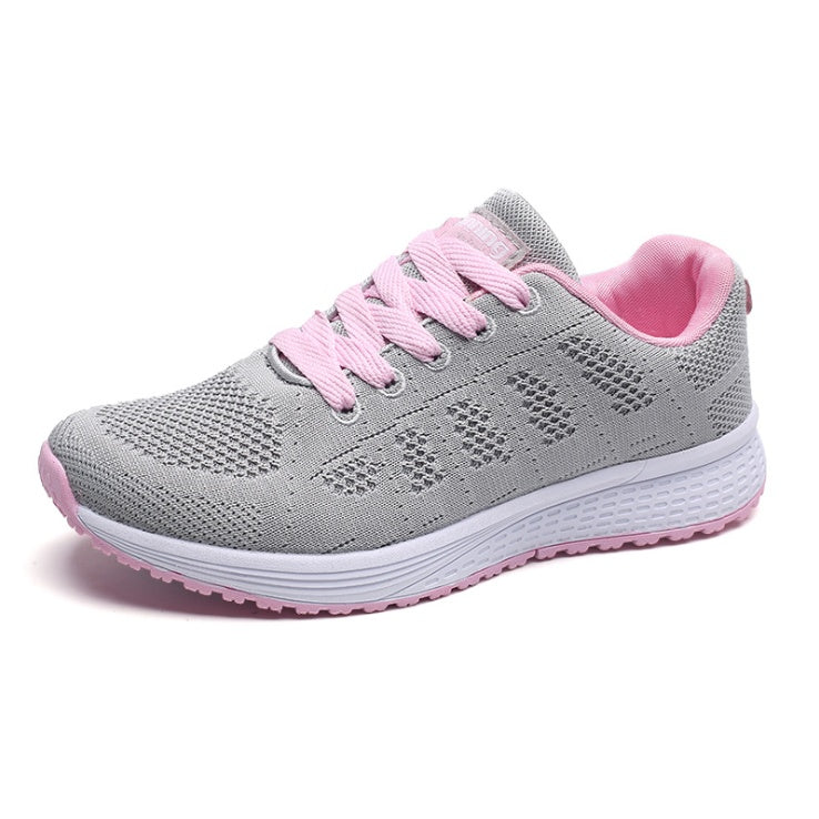 Women’s Breathable Non-Slip Flying Woven Running Shoes