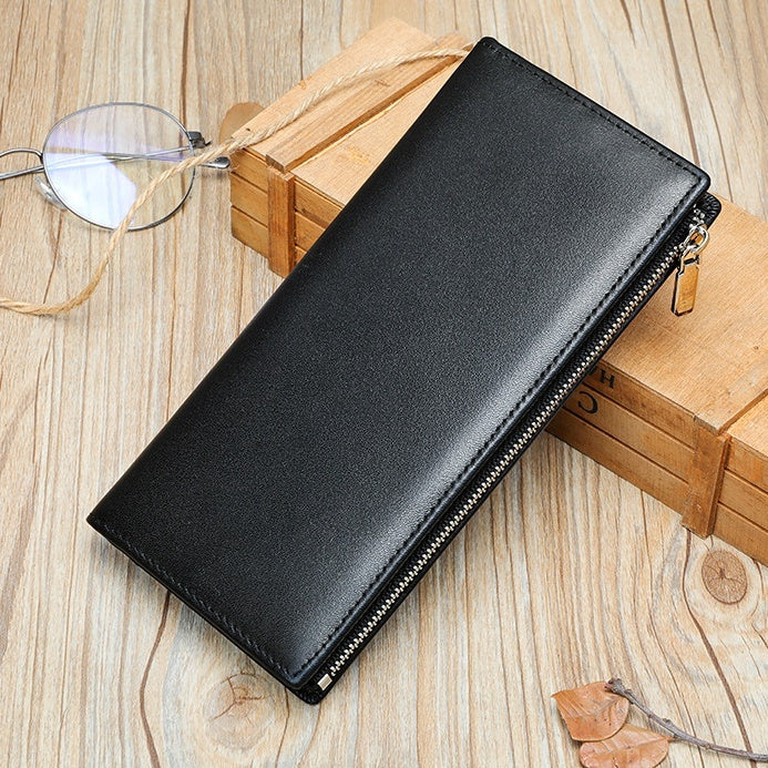 Men's Black Leather Wallet