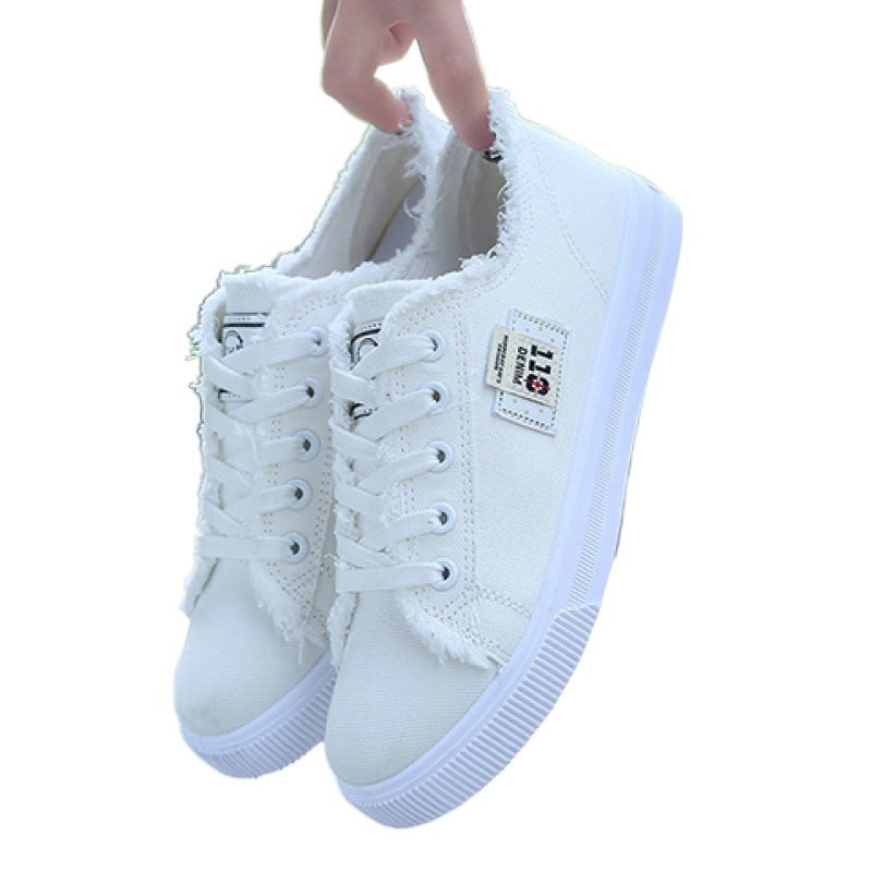 Slip-On Solid Color Canvas Women’s Sneakers