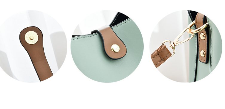Women’s Bucket Shoulder Bag in 4 Colors - Wazzi's Wear