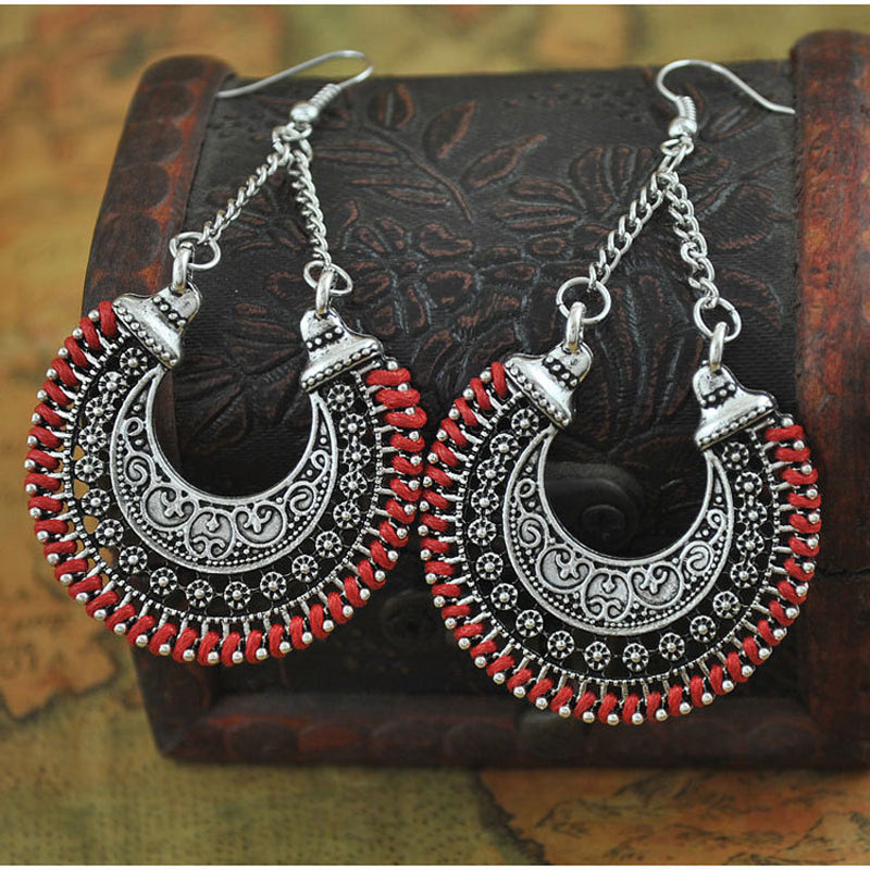 Women’s Bohemian Vintage Earrings in 5 Colors - Wazzi's Wear