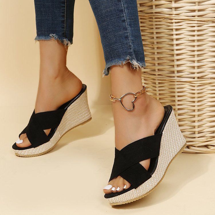 Women's Wedge Platform Sandals in 3 Colors