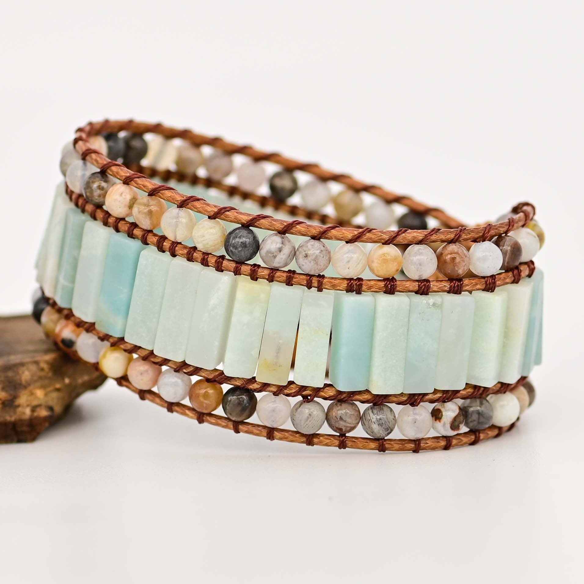 Tianhe Stone Bohemian Bracelet - Wazzi's Wear