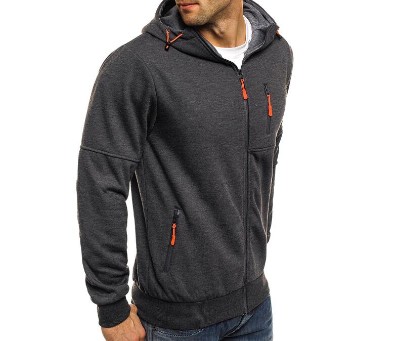 Men Hoodie Cotton Jacket - Wazzi's Wear