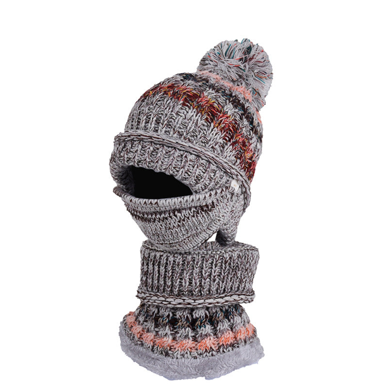 Women's Knit Toque with Matching Neck Warmer in 6 Colors - Wazzi's Wear