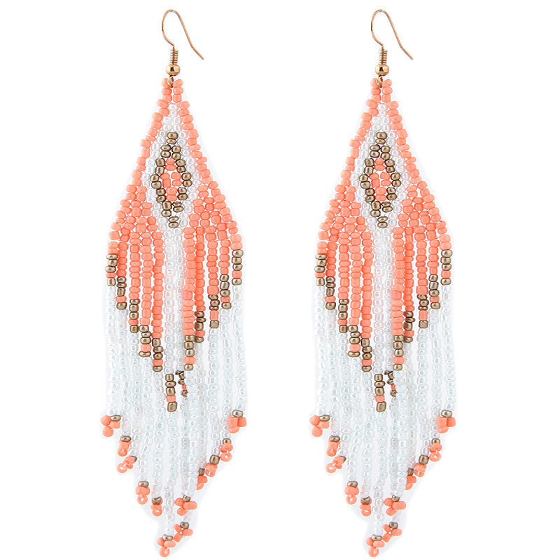 Bohemian Fringed Earrings in 4 Colors - Wazzi's Wear